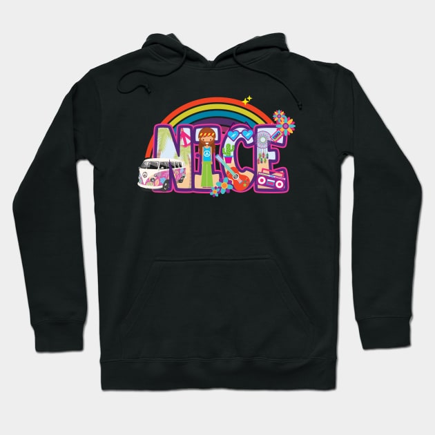 'Nice Graphic 70s Design' Awesome 70s Vintage Hoodie by ourwackyhome